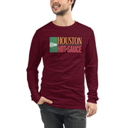 Houston Hot Sauce Lacrosse Adult Premium Long Sleeve T -Shirt Signature Lacrosse