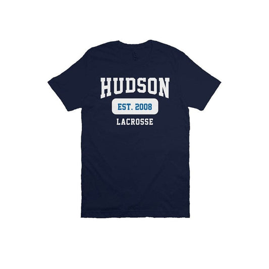 Hudson Lacrosse Adult Cotton Short Sleeve T-Shirt Signature Lacrosse