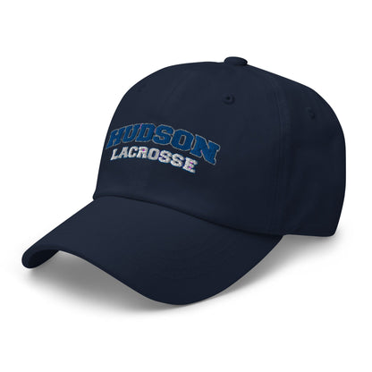 Hudson Lacrosse Adult Dad Hat Signature Lacrosse