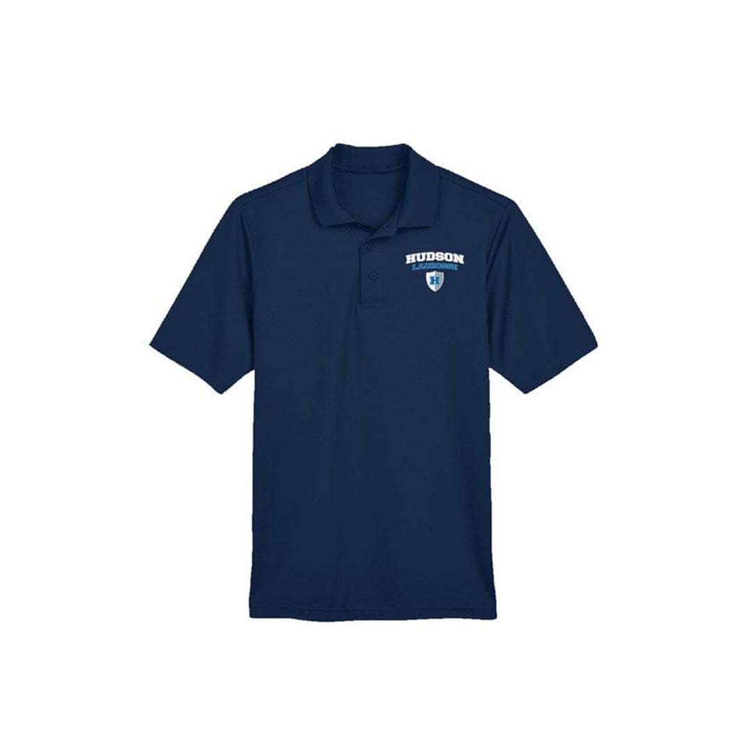 Hudson Lacrosse Adult Performance Polo Signature Lacrosse