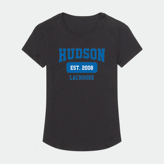 Hudson Lacrosse Adult Women's Sport T-Shirt Signature Lacrosse