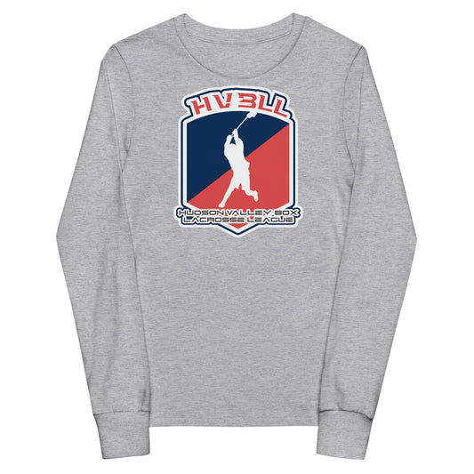 Hudson Valley Box Lacrosse League Youth Cotton Long Sleeve T-Shirt Signature Lacrosse