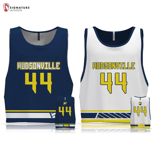 Hudsonville Area Lacrosse Men's Player Game Reversible: 2034 Signature Lacrosse