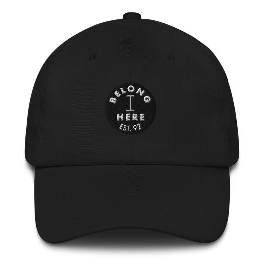 I Belong Here Dad hat Signature Lacrosse