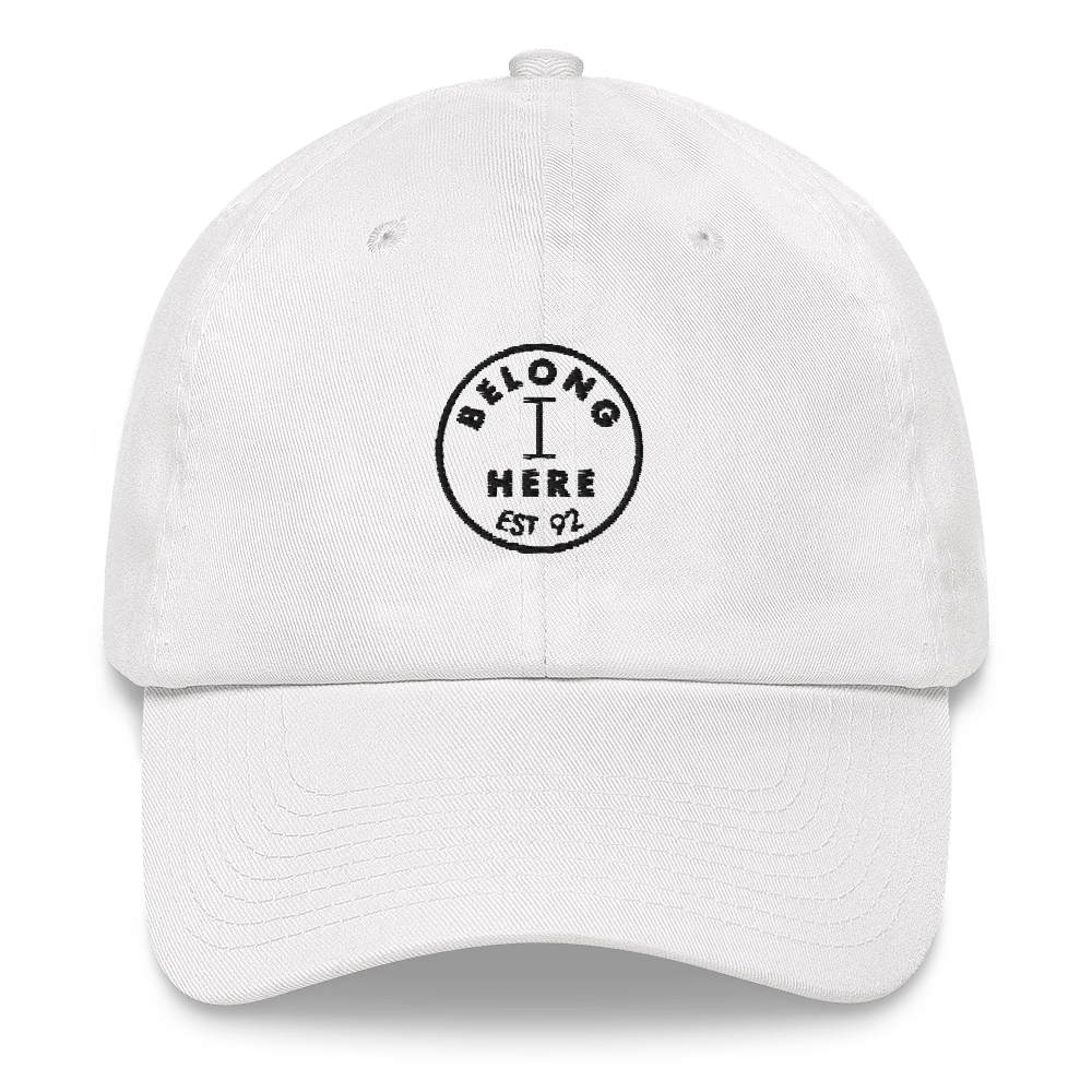 I Belong Here Dad hat Signature Lacrosse