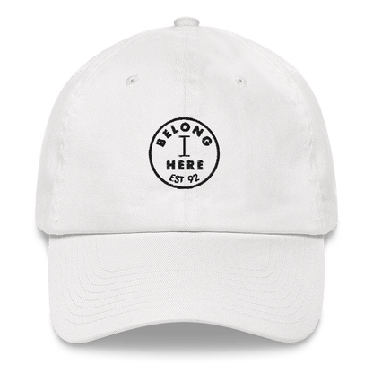 I Belong Here Dad hat Signature Lacrosse