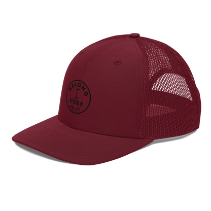 I Belong Here Richardson Trucker Hat Signature Lacrosse