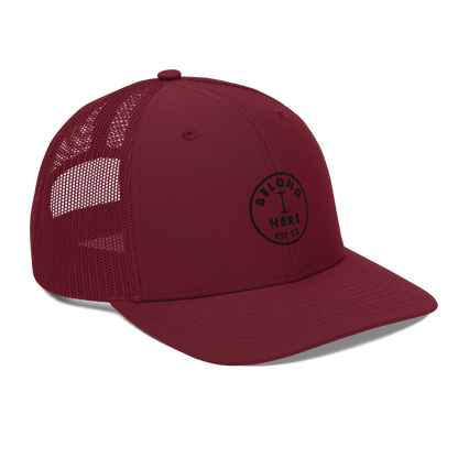 I Belong Here Richardson Trucker Hat Signature Lacrosse