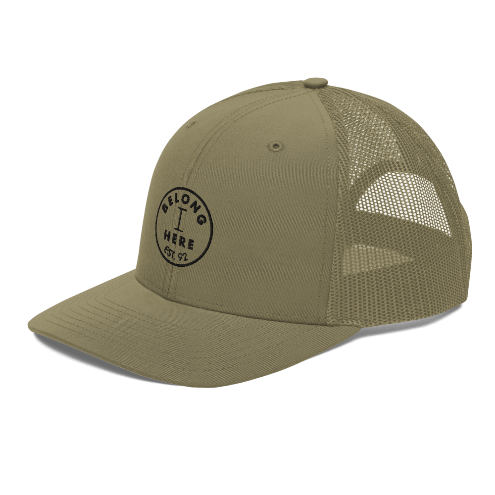 I Belong Here Richardson Trucker Hat Signature Lacrosse