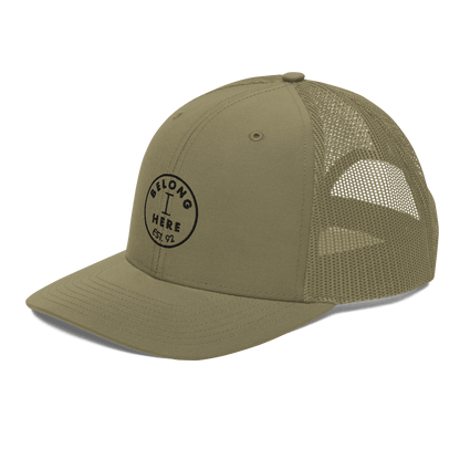 I Belong Here Richardson Trucker Hat Signature Lacrosse