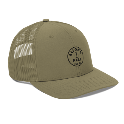 I Belong Here Richardson Trucker Hat Signature Lacrosse