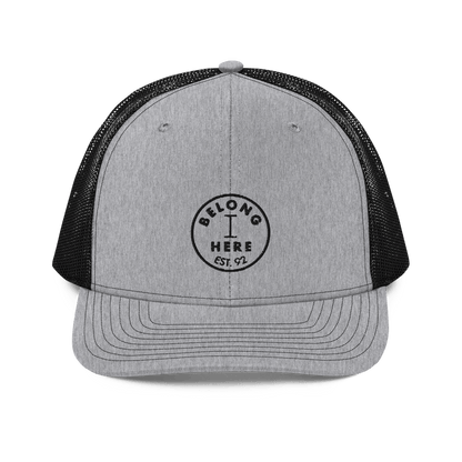 I Belong Here Richardson Trucker Hat Signature Lacrosse