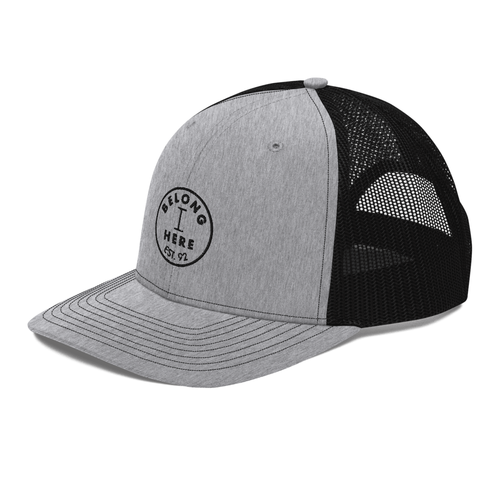 I Belong Here Richardson Trucker Hat Signature Lacrosse