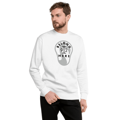 I Belong Here Unisex Fleece Pullover Signature Lacrosse