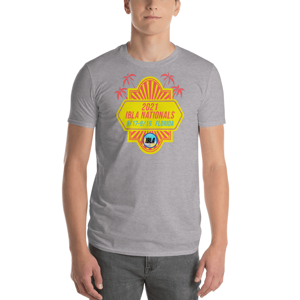 IBLA Adult Premium Short Sleeve T -Shirt Signature Lacrosse