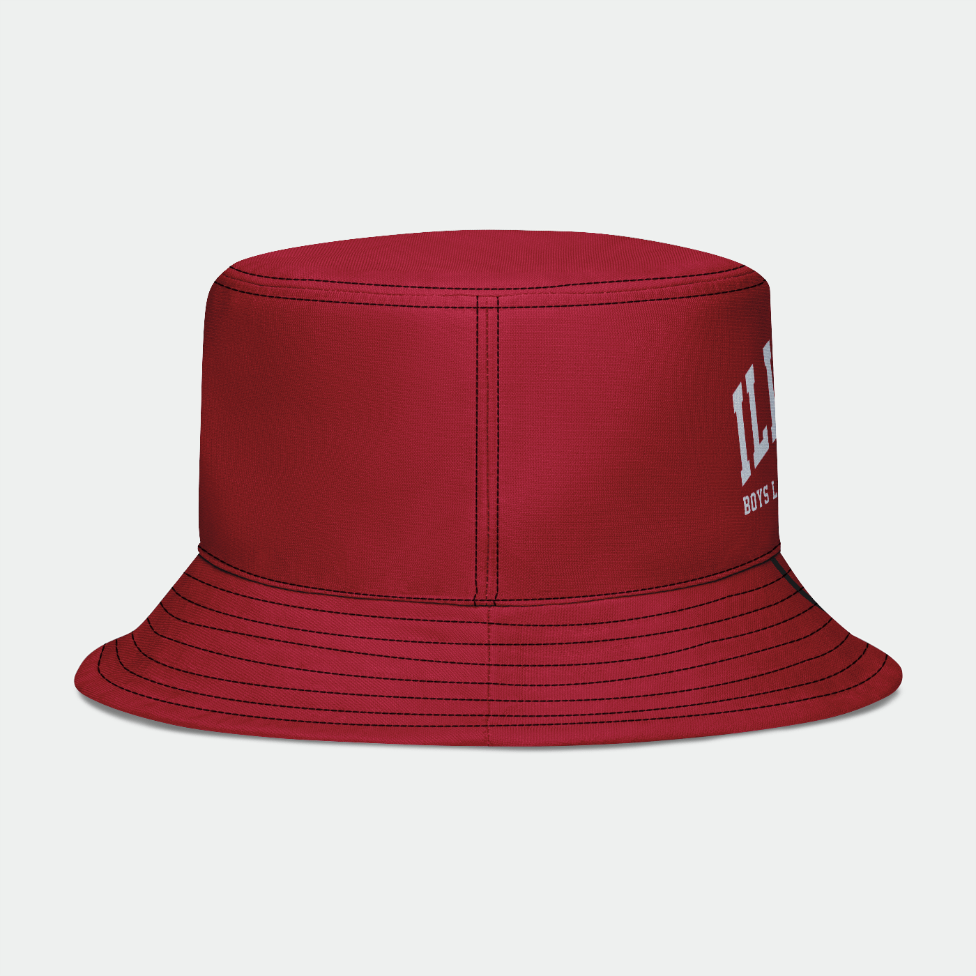 Illinois Boys Lacrosse Adult Bucket Hat Signature Lacrosse