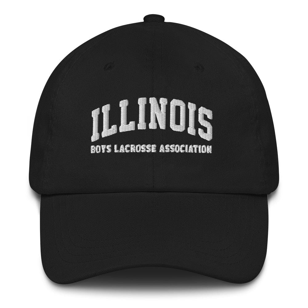 Illinois Boys Lacrosse Adult Dad Hat Signature Lacrosse