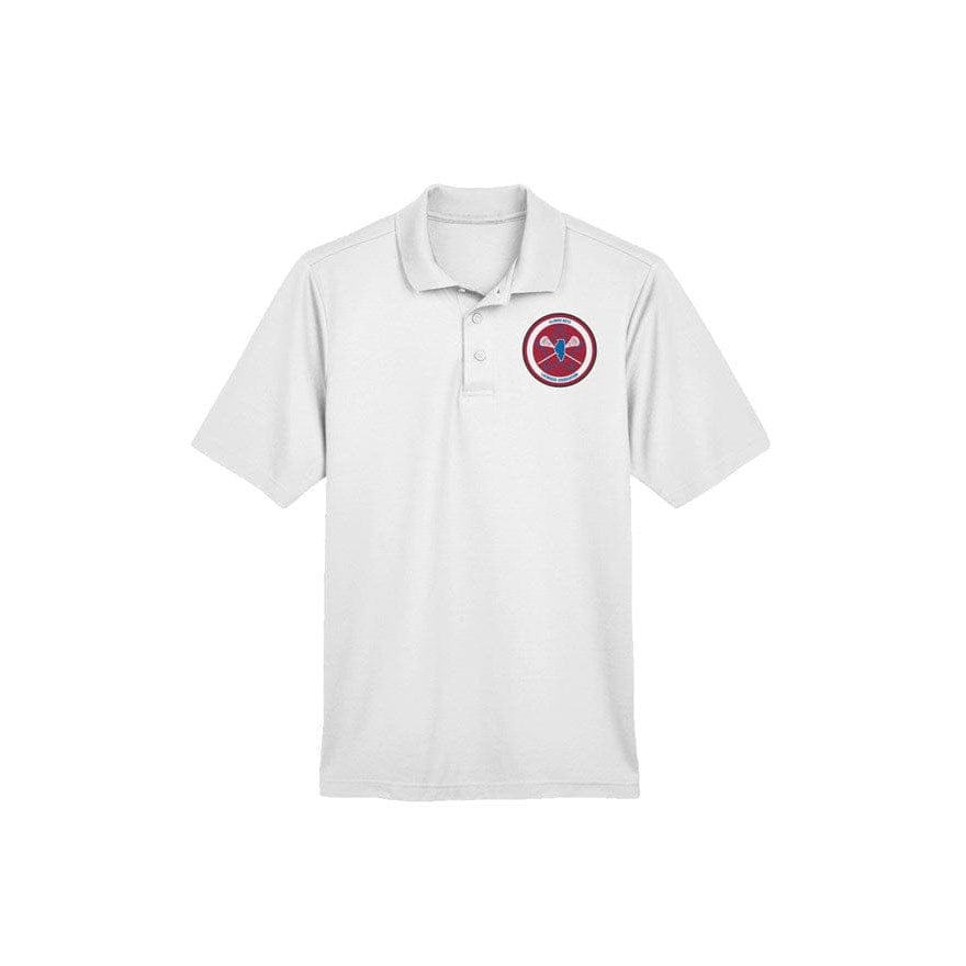 Illinois Boys Lacrosse Adult Performance Polo Signature Lacrosse