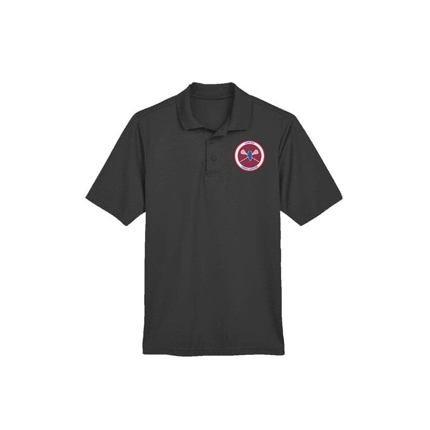 Illinois Boys Lacrosse Adult Performance Polo Signature Lacrosse