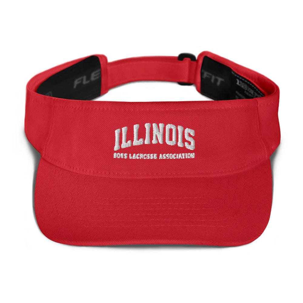 Illinois Boys Lacrosse Adult Visor Signature Lacrosse