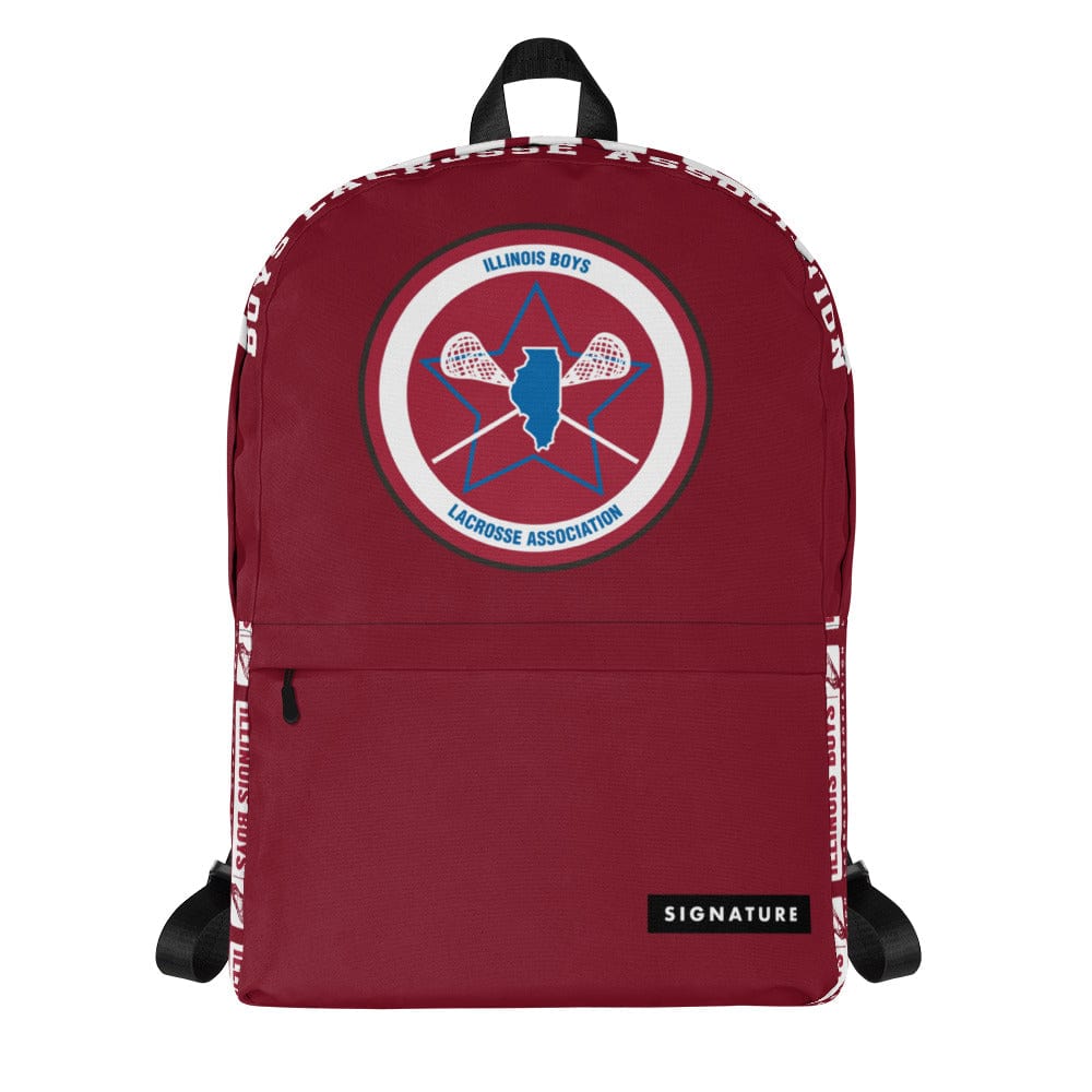 Illinois Boys Lacrosse Backpack Signature Lacrosse