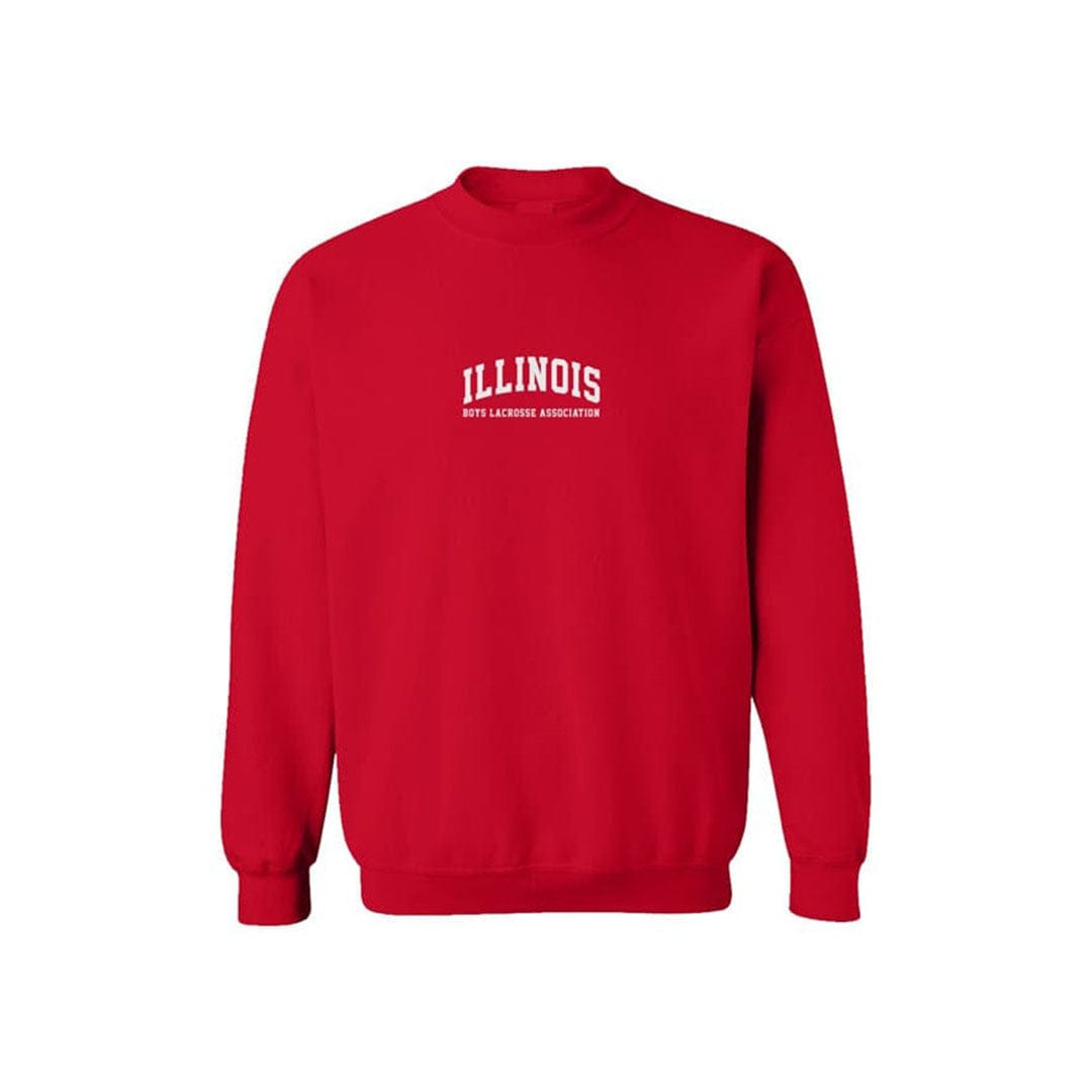 Illinois Boys Lacrosse Youth Sweatshirt Signature Lacrosse