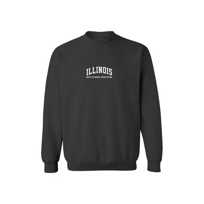 Illinois Boys Lacrosse Youth Sweatshirt Signature Lacrosse