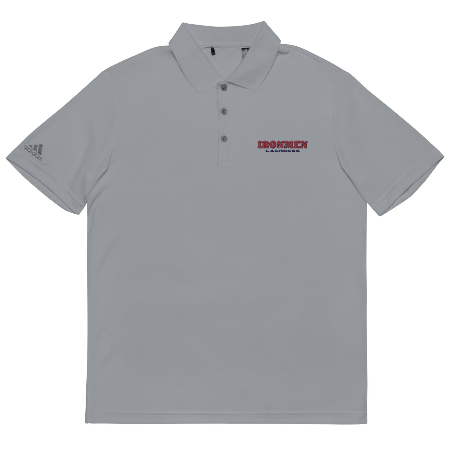 Ironmen Lacrosse Adult Adidas Performance Polo Signature Lacrosse