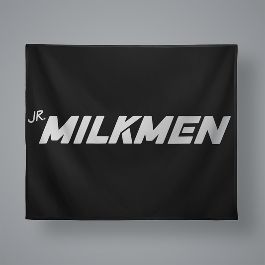 Jr. Milkmen Box Small Plush Throw Blanket Signature Lacrosse