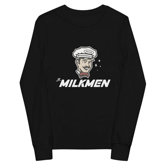 Jr. Milkmen Box Youth Cotton Long Sleeve T-Shirt Signature Lacrosse