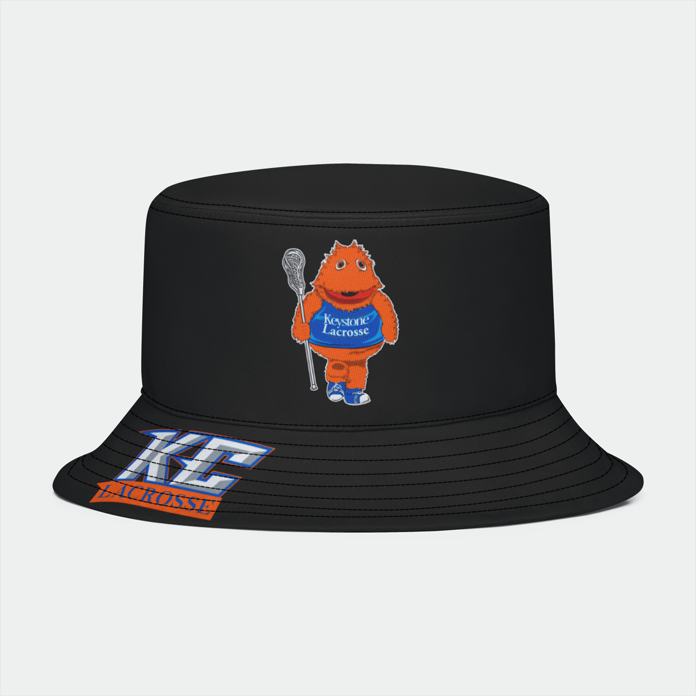 Keystone College Lacrosse Adult Bucket Hat Signature Lacrosse