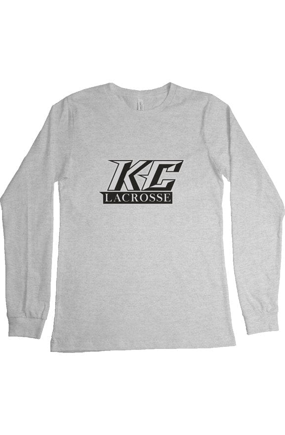 Keystone College Lacrosse Adult Cotton Long Sleeve T-Shirt Signature Lacrosse