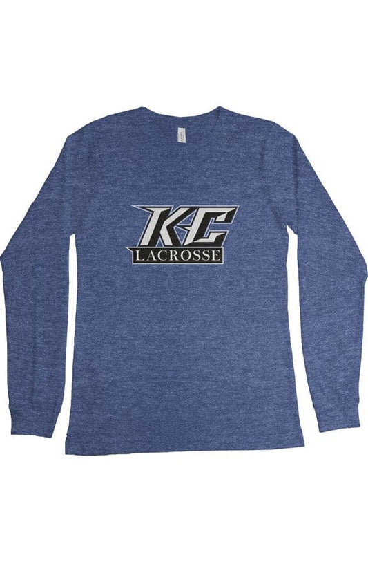 Keystone College Lacrosse Adult Cotton Long Sleeve T-Shirt Signature Lacrosse