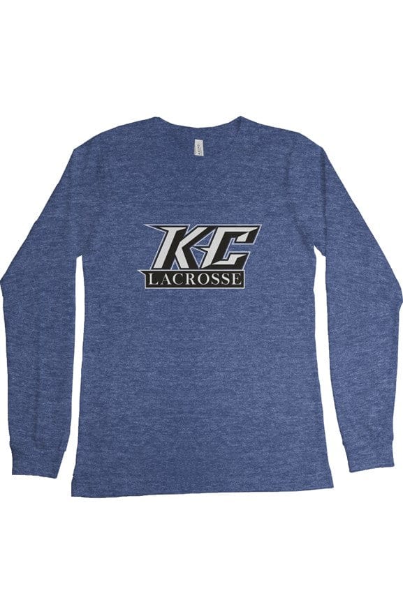 Keystone College Lacrosse Adult Cotton Long Sleeve T-Shirt Signature Lacrosse