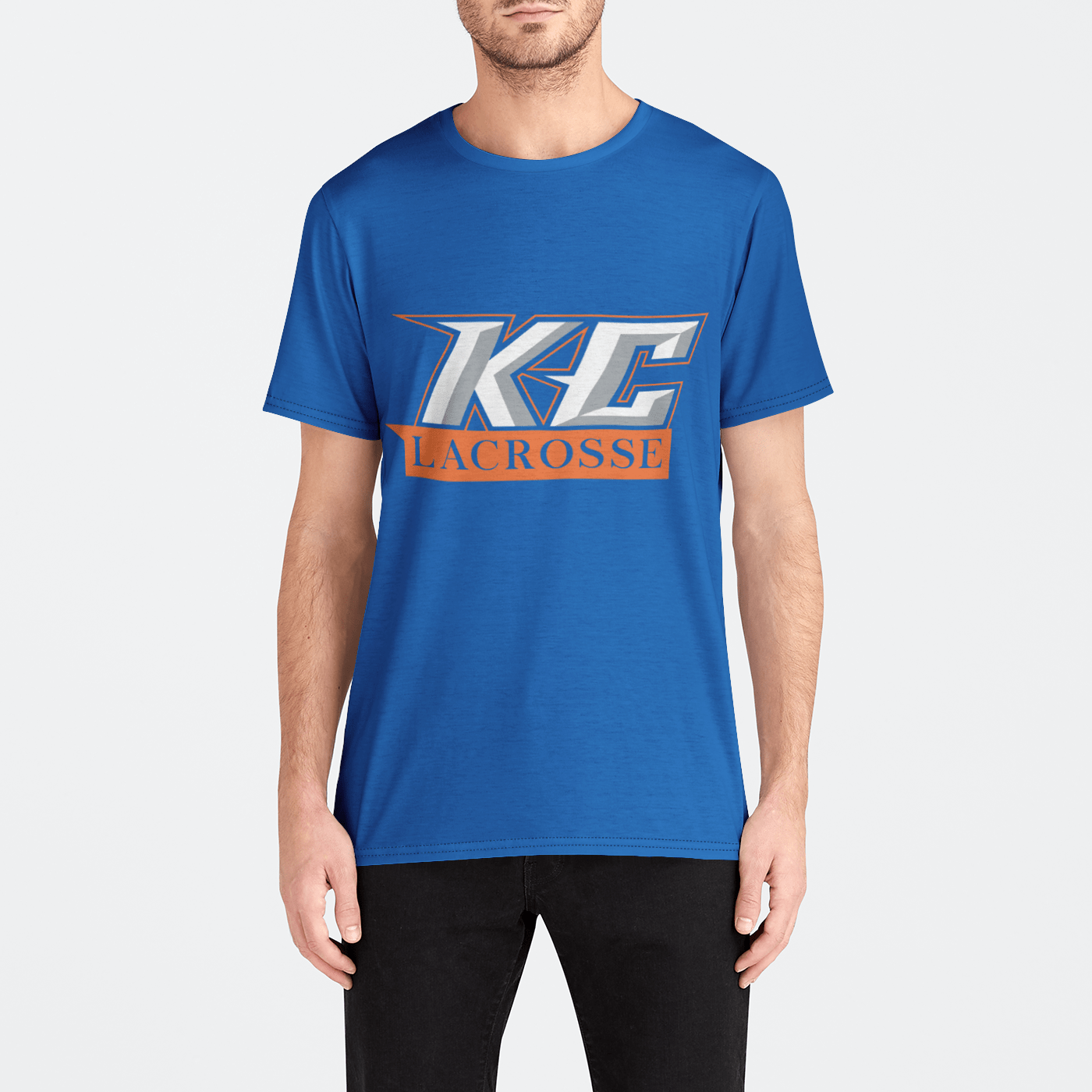 Keystone College Lacrosse Adult Men's Sport T-Shirt Signature Lacrosse