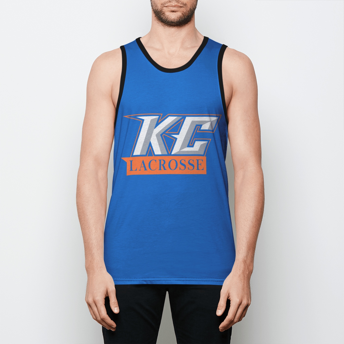 Keystone College Lacrosse Adult Men's Tank Top Signature Lacrosse