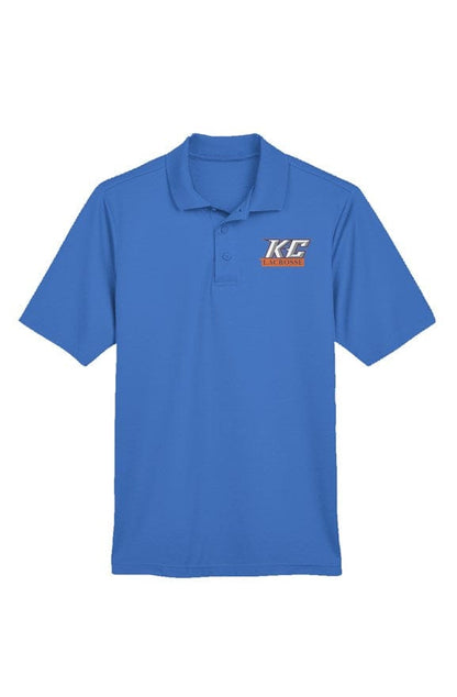 Keystone College Lacrosse Adult Performance Polo Signature Lacrosse