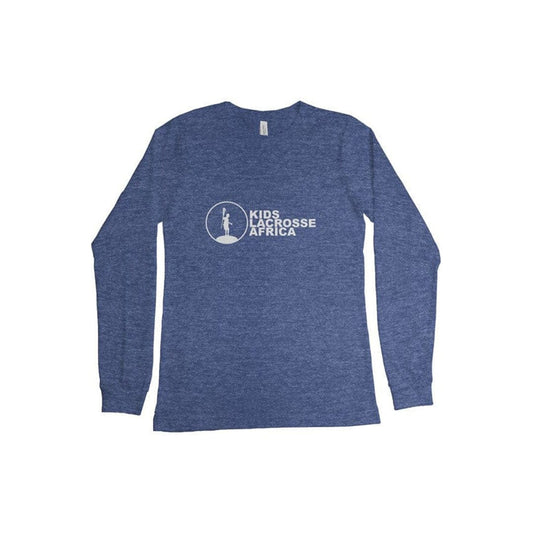 Kids Lacrosse Africa Adult Cotton Long Sleeve T-Shirt Signature Lacrosse