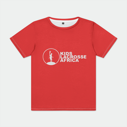 Kids Lacrosse Africa Youth Sport T-Shirt Signature Lacrosse