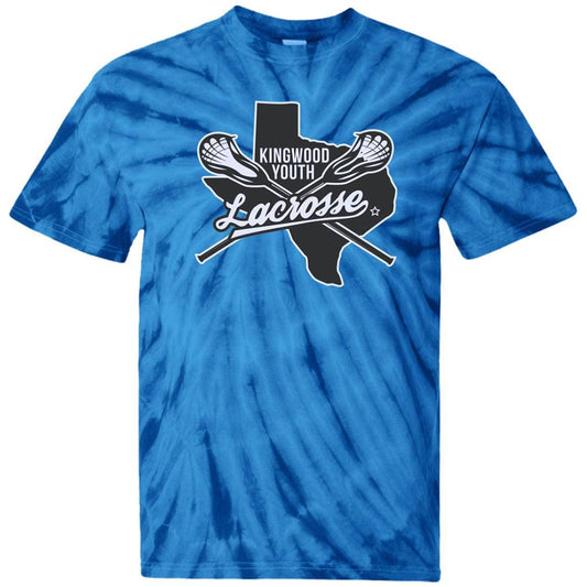 Kingwood High School Lacrosse Adult Cotton Tie Dye T-Shirt Signature Lacrosse