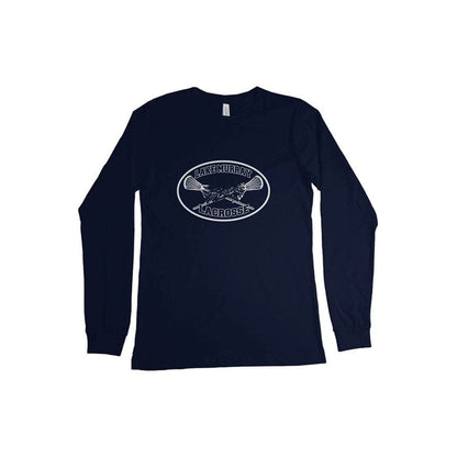 Lake Murray Rapids Lacrosse Adult Cotton Long Sleeve T-Shirt Signature Lacrosse