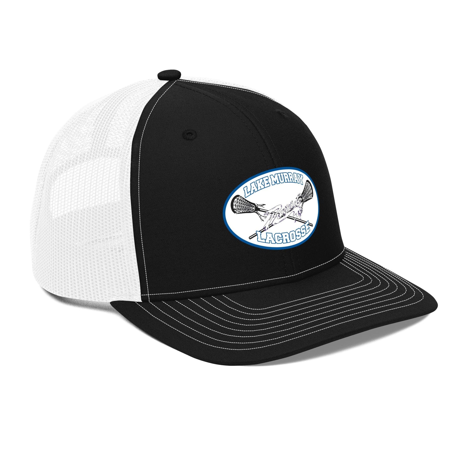 Lake Murray Rapids Lacrosse Adult Richardson Trucker Hat Signature Lacrosse