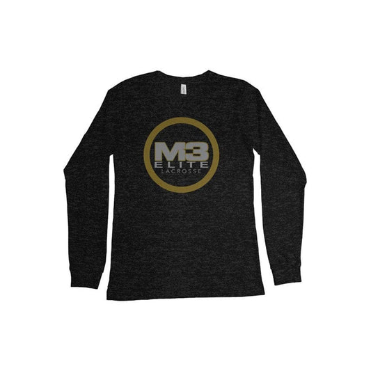 M3 Elite Lacrosse Adult Cotton Long Sleeve T-Shirt Signature Lacrosse