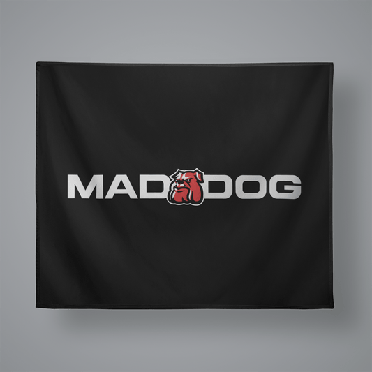Mad Dog East Small Plush Throw Blanket - NJ Shore Signature Lacrosse