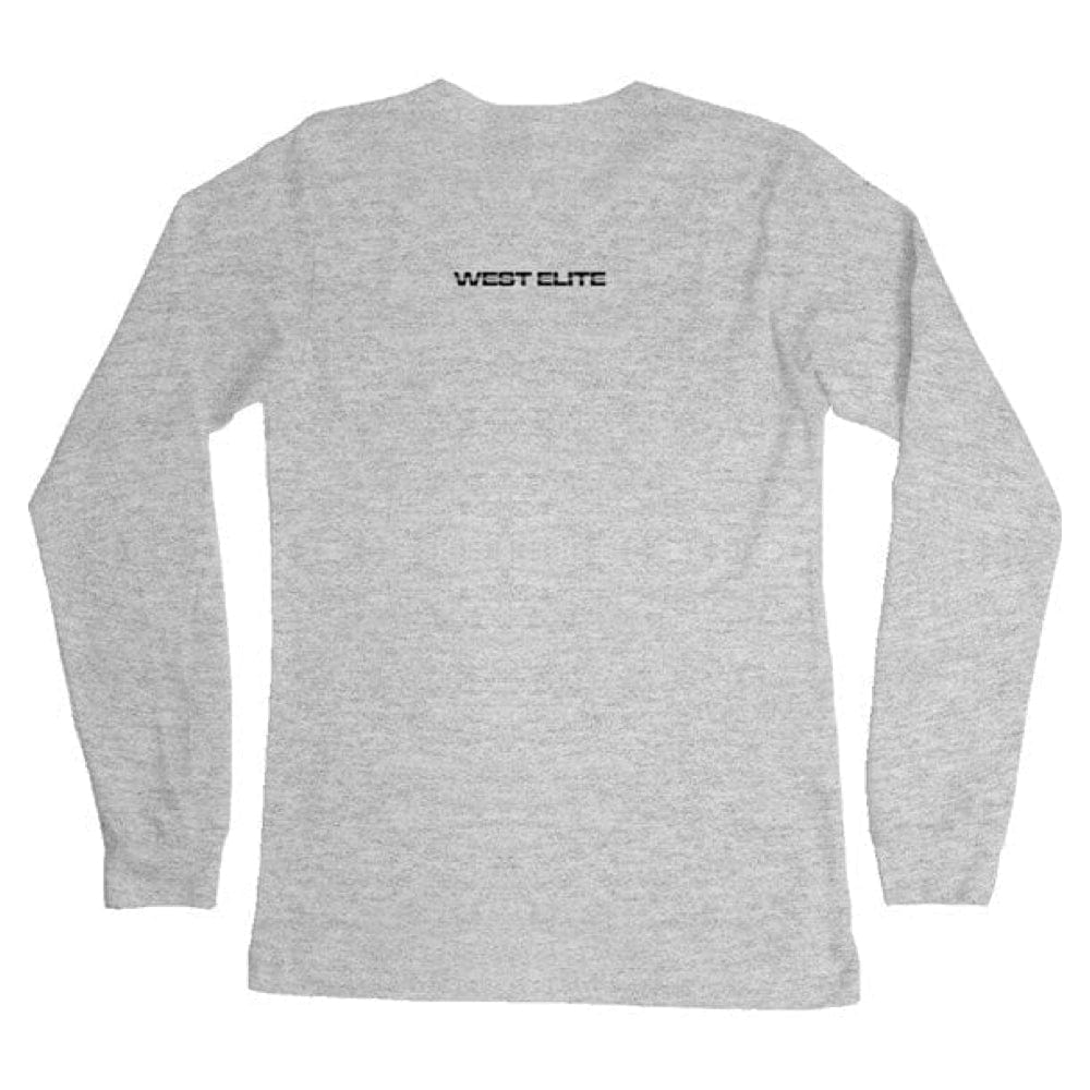 Mad Dog West Adult Cotton Long Sleeve T-Shirt - West Elite Signature Lacrosse