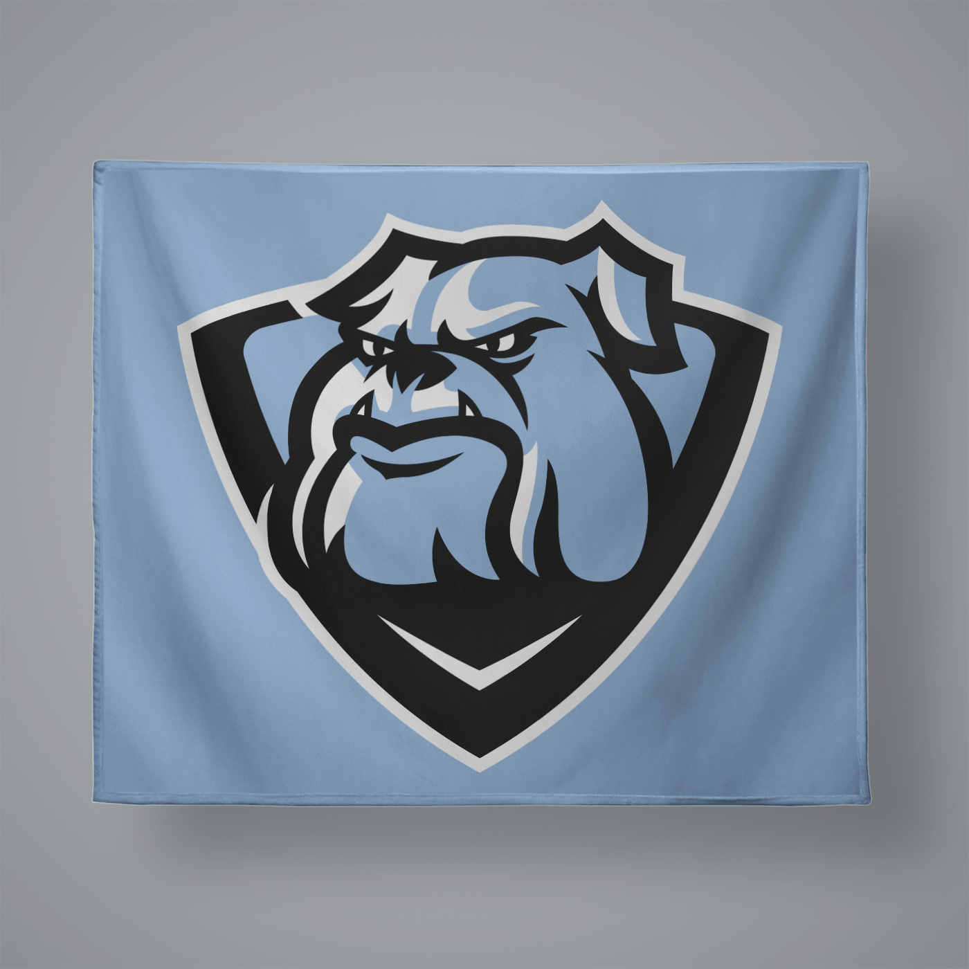 Mad Dog West Small Plush Throw Blanket - Los Angeles Signature Lacrosse