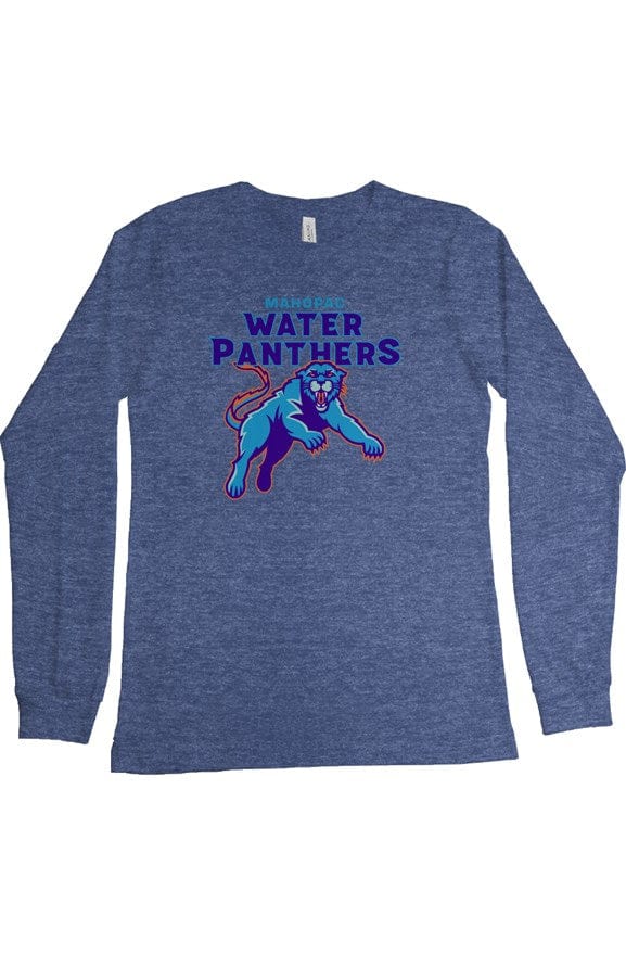 Mahopac Water Panthers Adult Cotton Long Sleeve T-Shirt Signature Lacrosse
