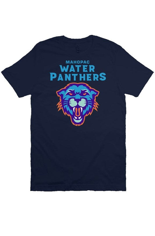 Mahopac Water Panthers Adult Cotton Short Sleeve T-Shirt Signature Lacrosse