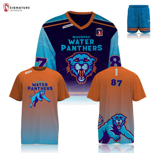 Mahopac Water Panthers Lacrosse Men's 3 Piece Pro Box Game Package: Mahopac Water Panthers Signature Lacrosse