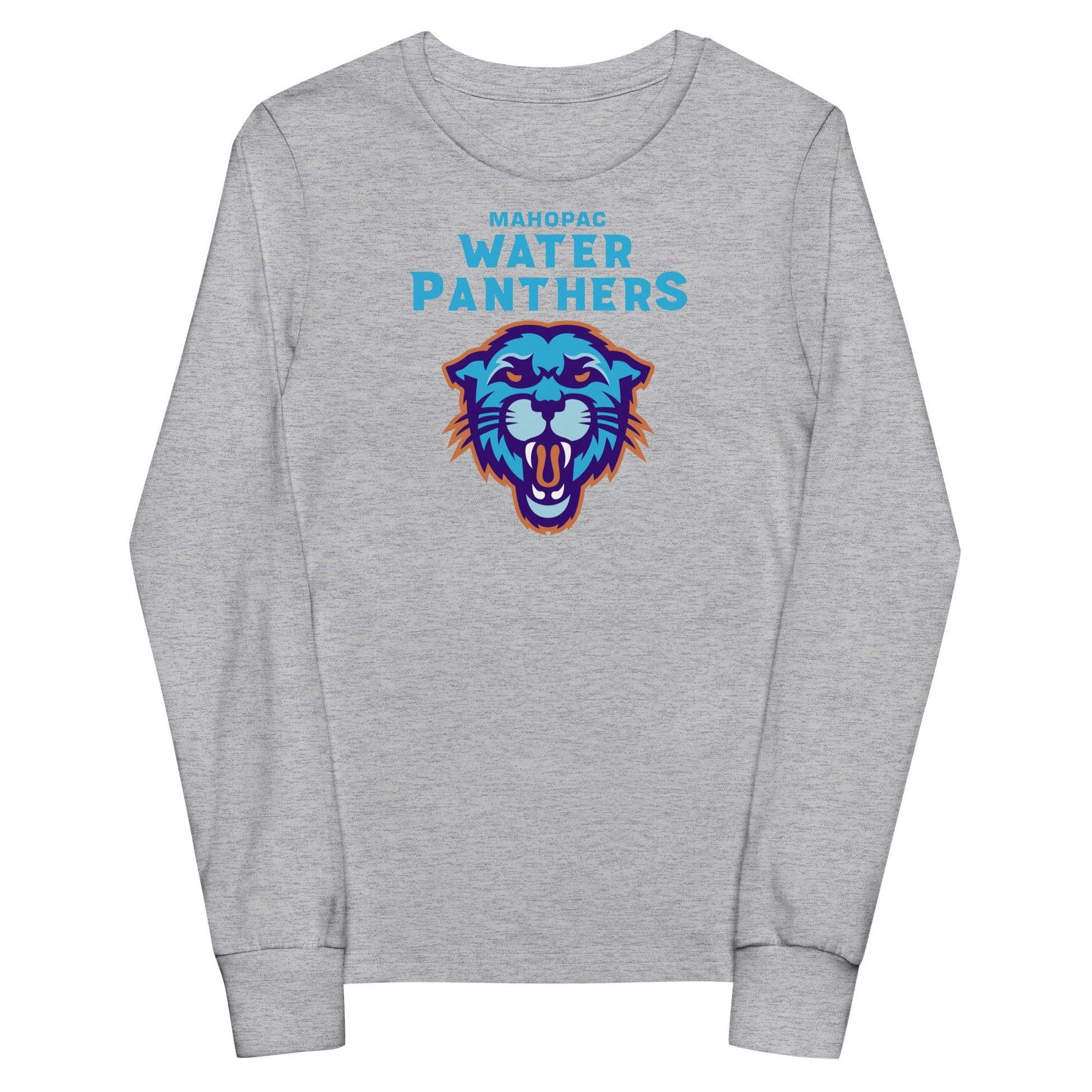 Mahopac Water Panthers Youth Cotton Long Sleeve T-Shirt Signature Lacrosse